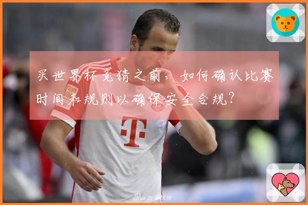 买世界杯竞猜之前，如何确认比赛时间和规则以确保安全合规？