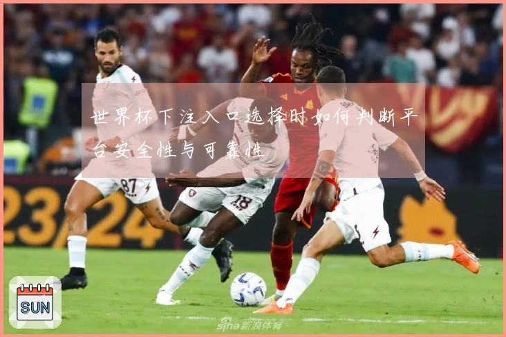 世界杯下注入口选择时如何判断平台安全性与可靠性