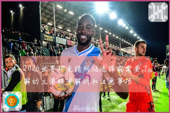 2026世界杯竞猜网站选择前需要了解的主要赔率解析和注意事项